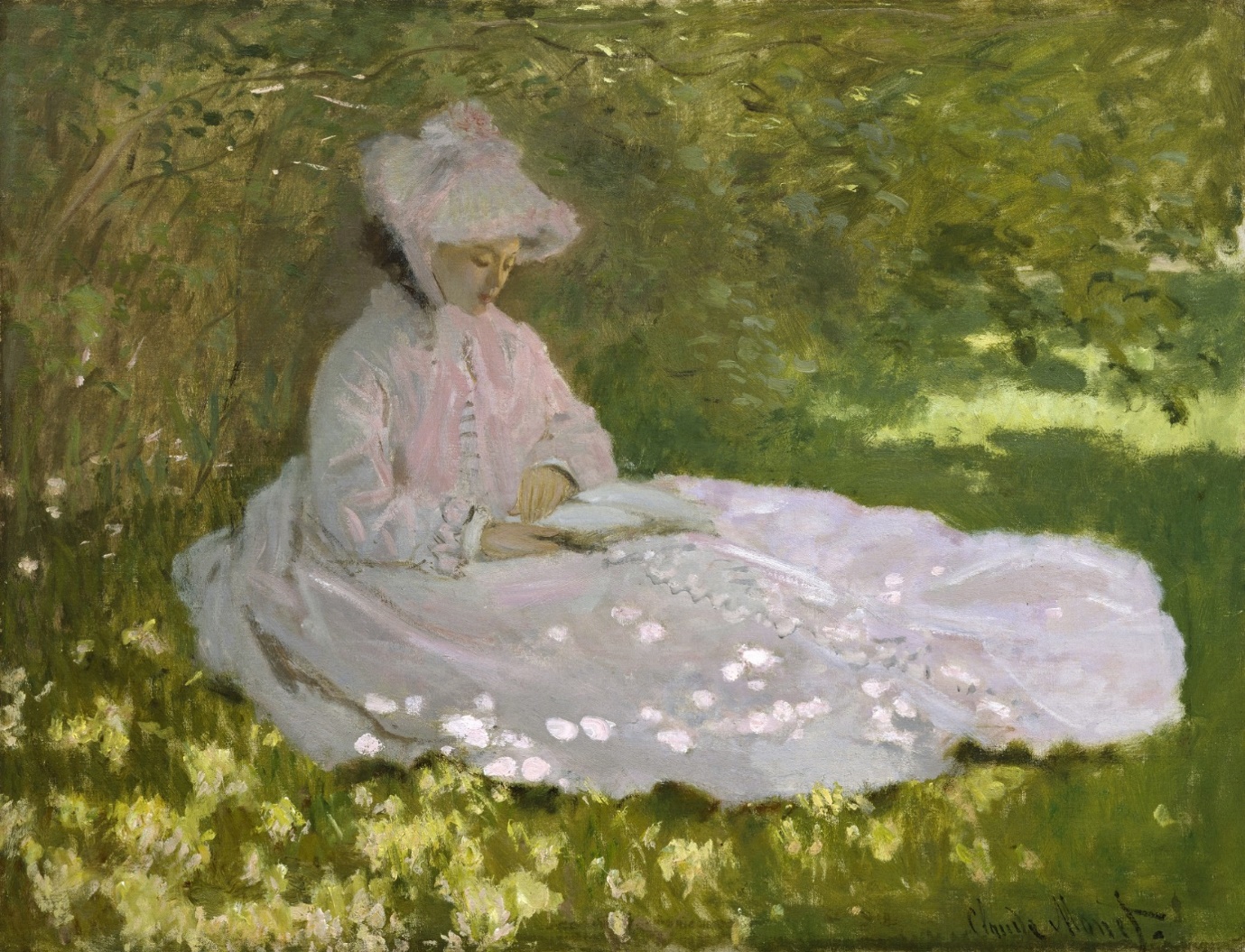 A Woman Reading 1872