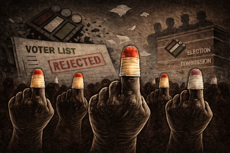 নির্বাচনী ইতিহাসের বৃহত্তম জালিয়াতি – অর্ণব সাহা