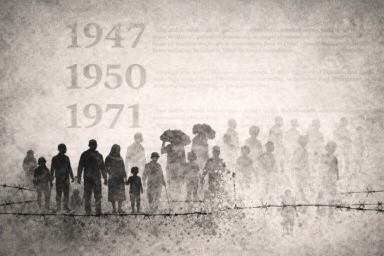 বাংলাদেশিরা উদ্বাস্তু না শরণার্থী – সৌম্য মণ্ডল